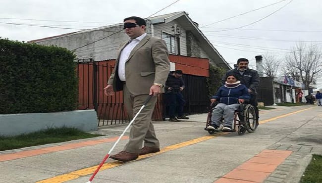 Concepción tiene las primeras aceras inclusivas de la región