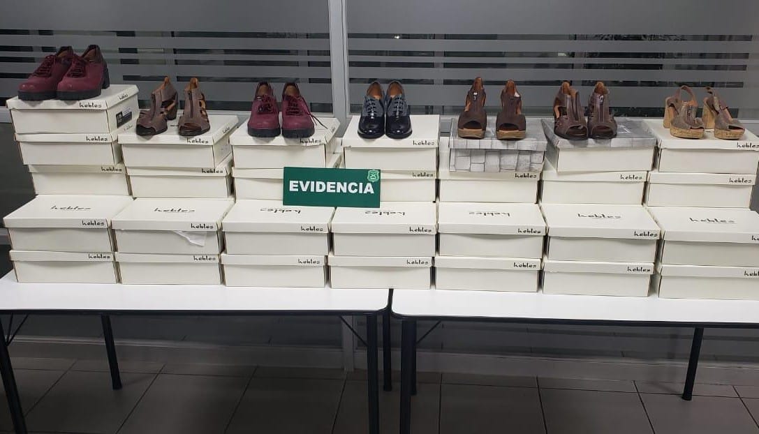 Detienen a sujeto que mantenía calzados robados desde la fábrica Hebles de Concepción