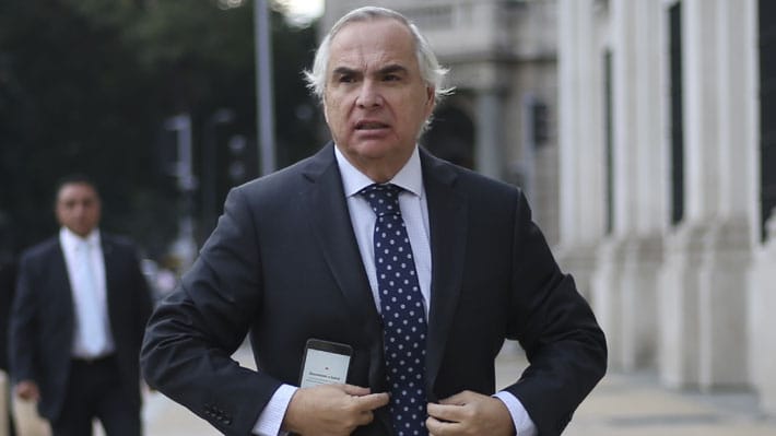 Andrés Chadwick logró un 80% de desaprobación