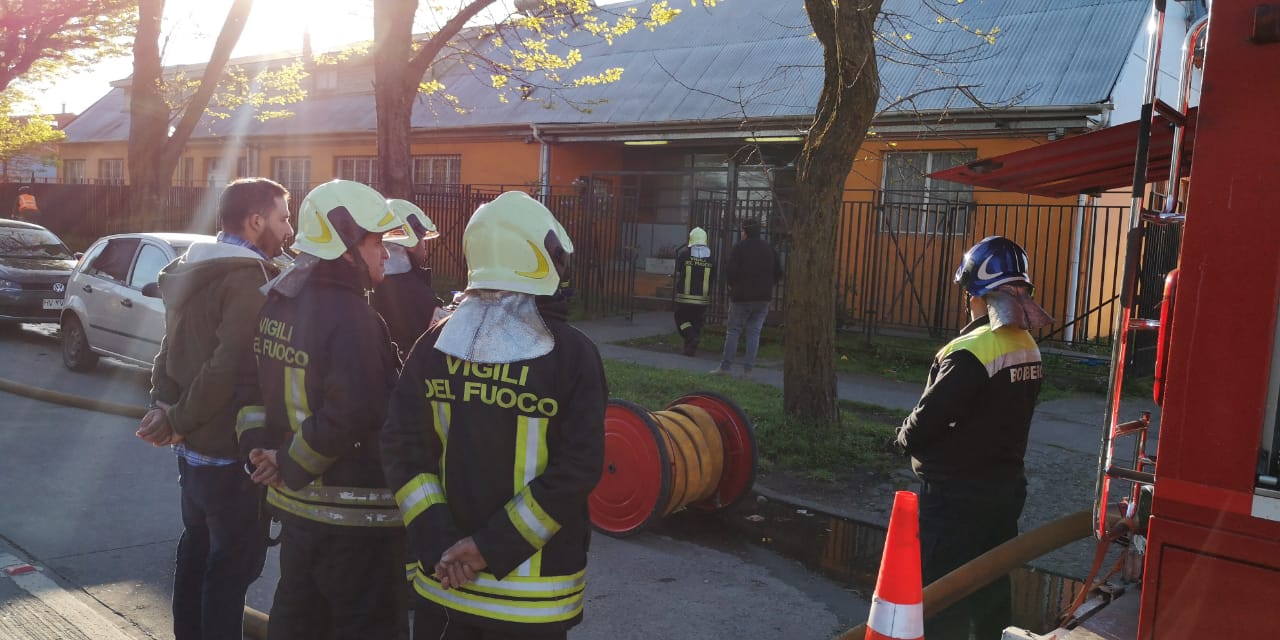 Incendio obligó a evacuar centro del Sename en Concepción