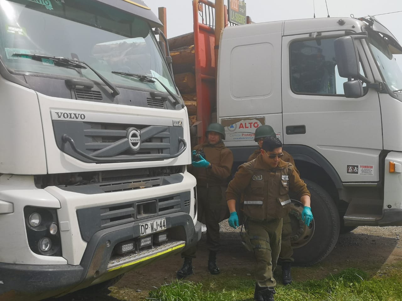 Entregan parte médico de camionero baleado por la espalda enviado a Concepción