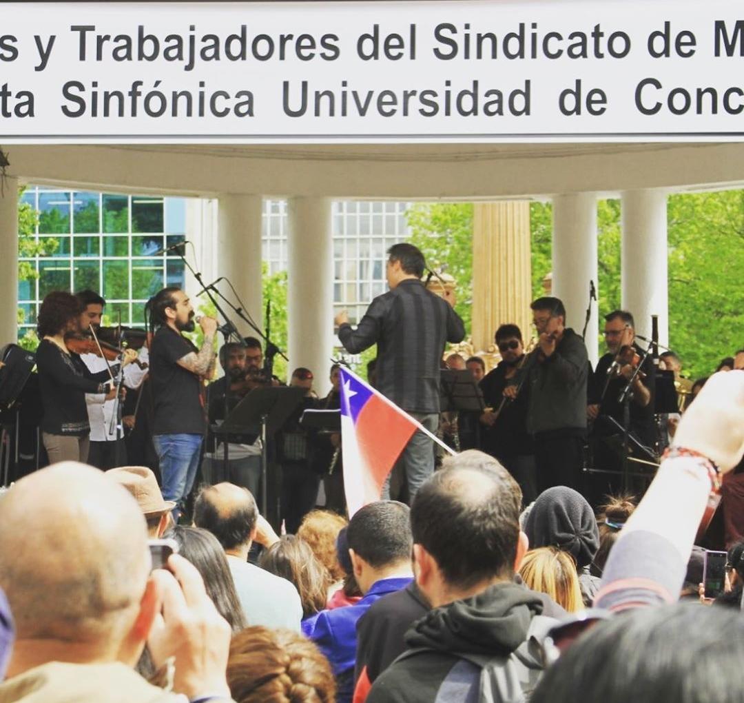 Orquesta Sinfónica de la UdeC ofreció concierto gratuito en Concepción
