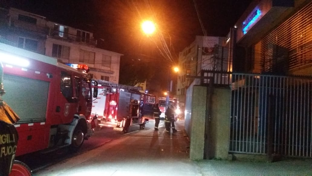 Un Incendio afectó a edificio de la Corporación Sinfónica de Concepción