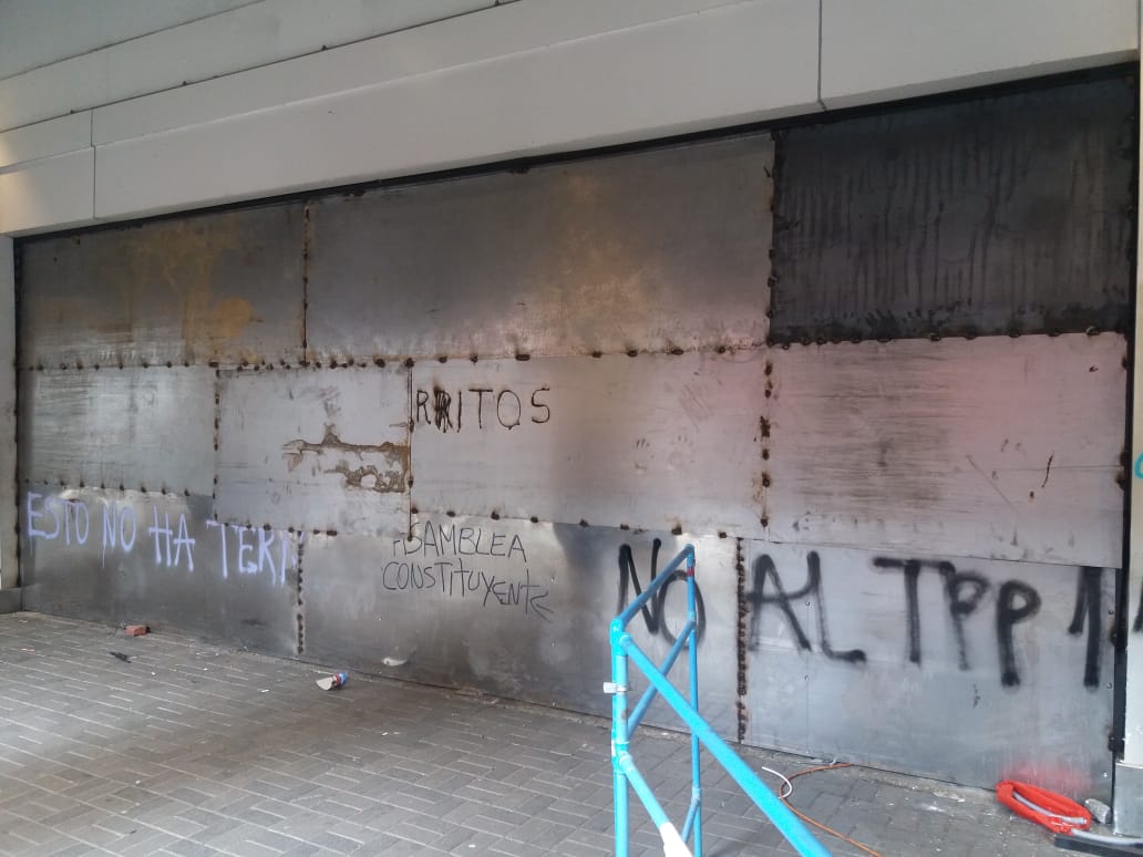 La impactante nueva fachada de Falabella de Concepción: un “bunker” anti saqueos