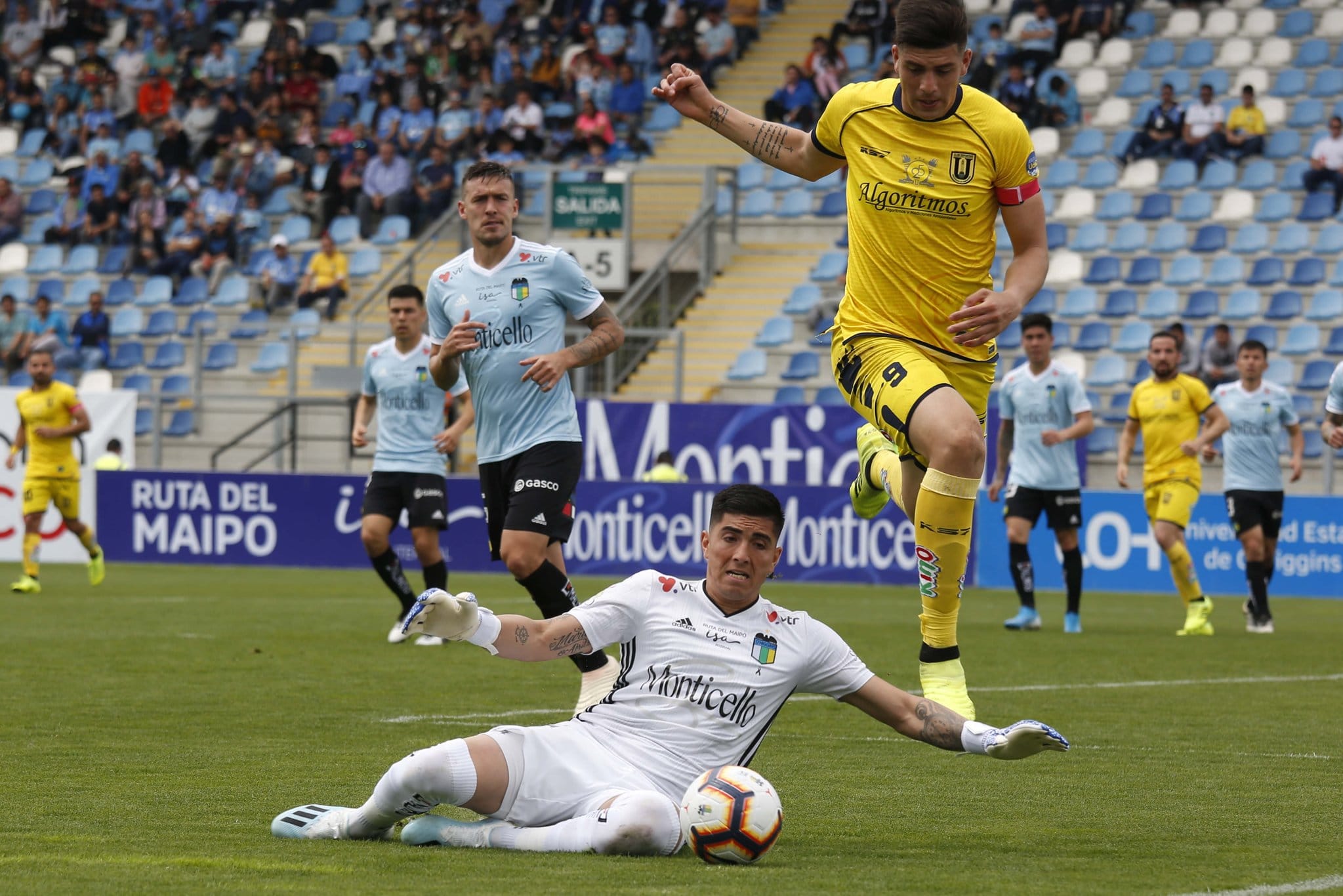 U. de Concepción vence a O’Higgins y sale del fondo de la tabla