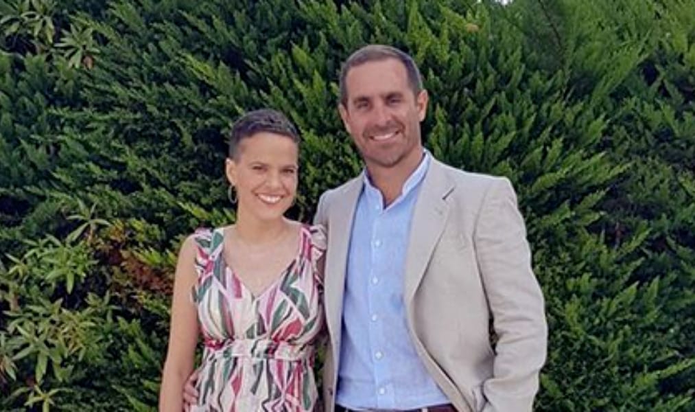 Sentido homenaje del esposo de Javiera Suárez: “No nos olvidamos de nuestra mariposa”