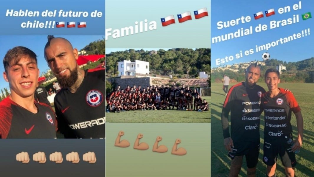 Arturo Vidal se arrepintió: Borra polémico video y envía un nuevo mensaje
