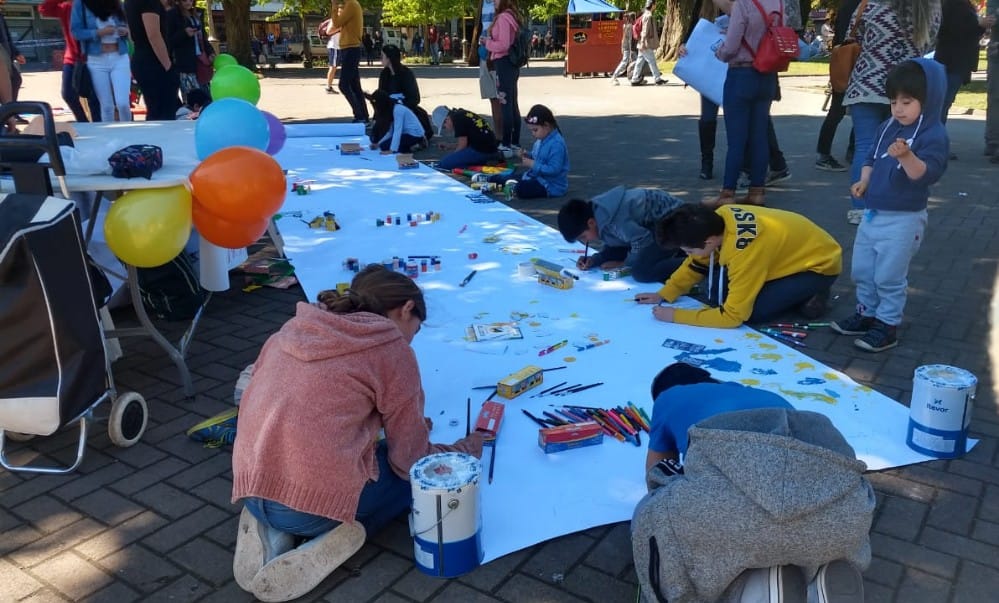 Niños de Concepción expresan sus ideas frente al estallido social en Cabildo por la Niñez