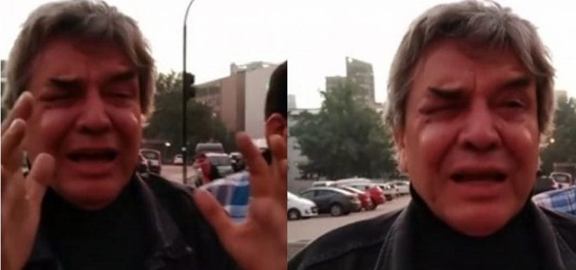 Actor Alejandro Goic fue agredido por Carabineros y manifestantes en marcha
