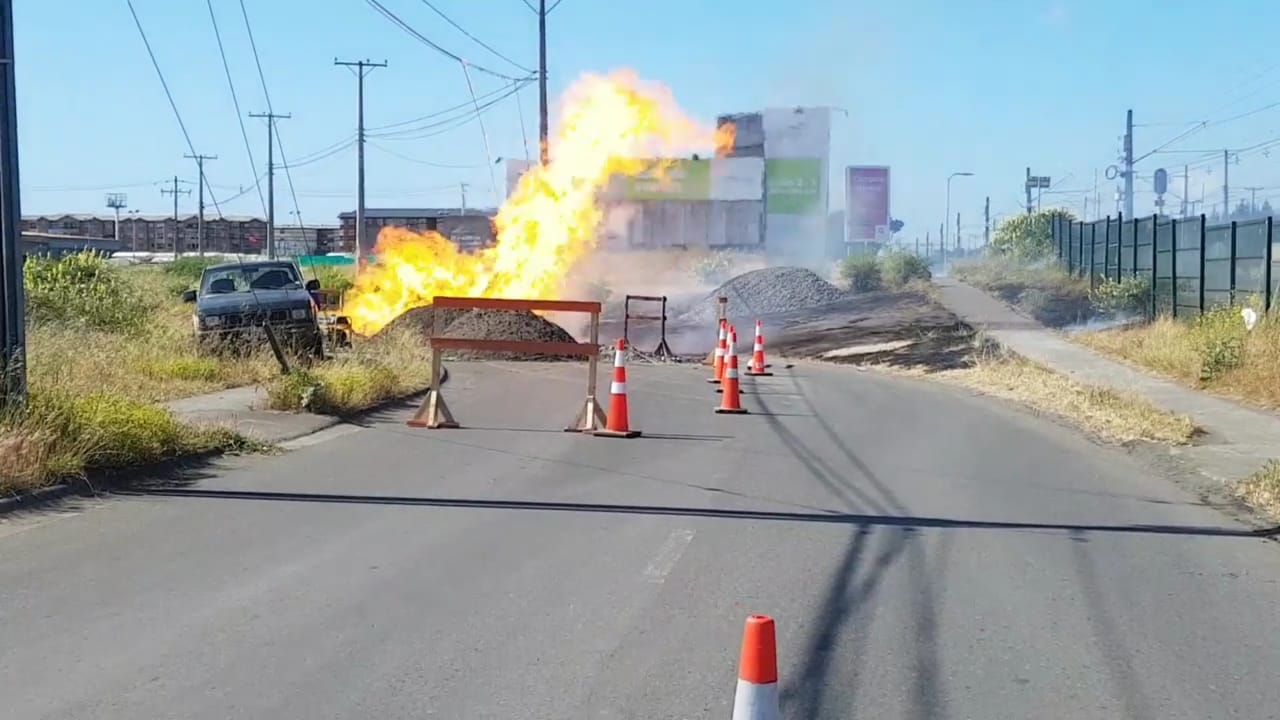 Más de 1.100 clientes quedan sin gas por explosión en San Pedro de la Paz