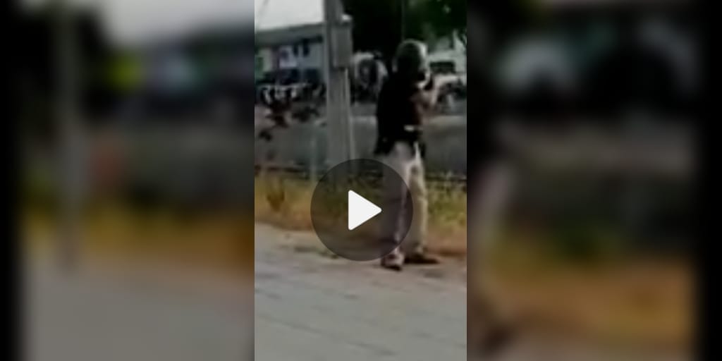 Registran tenso momento en que PDI utilizó armas antidisturbios en Coronel