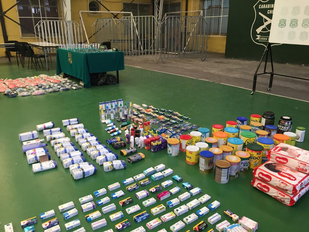 Carabineros detuvo a 40 personas por saqueos a tiendas en el centro de Concepción