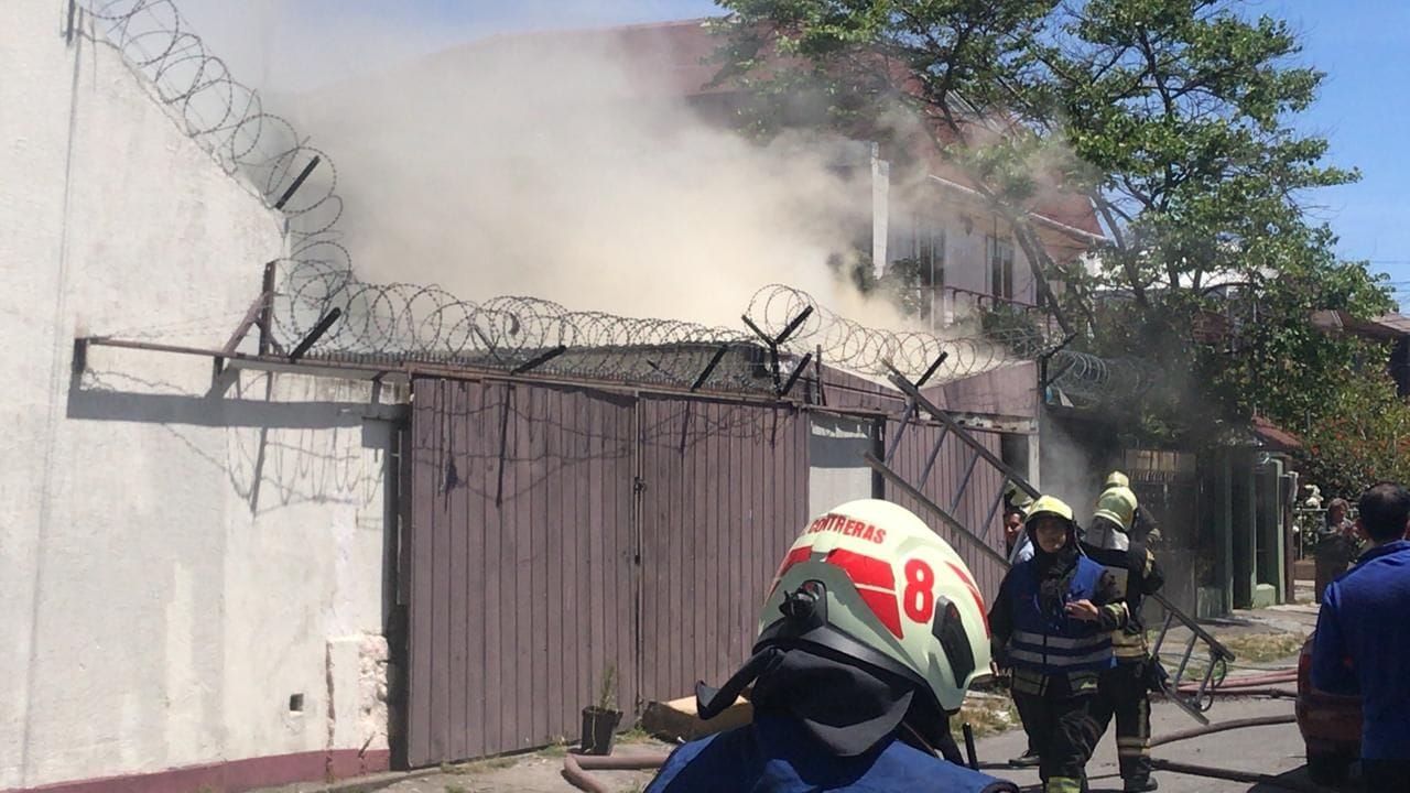 Concepción: Sofisticado sistema de cultivo de marihuana indoor se incendió