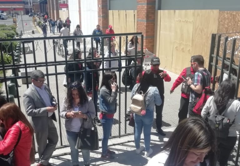 Cierran Mall Plaza Trébol de manera preventiva: trabajadores fueron despachados a sus casas