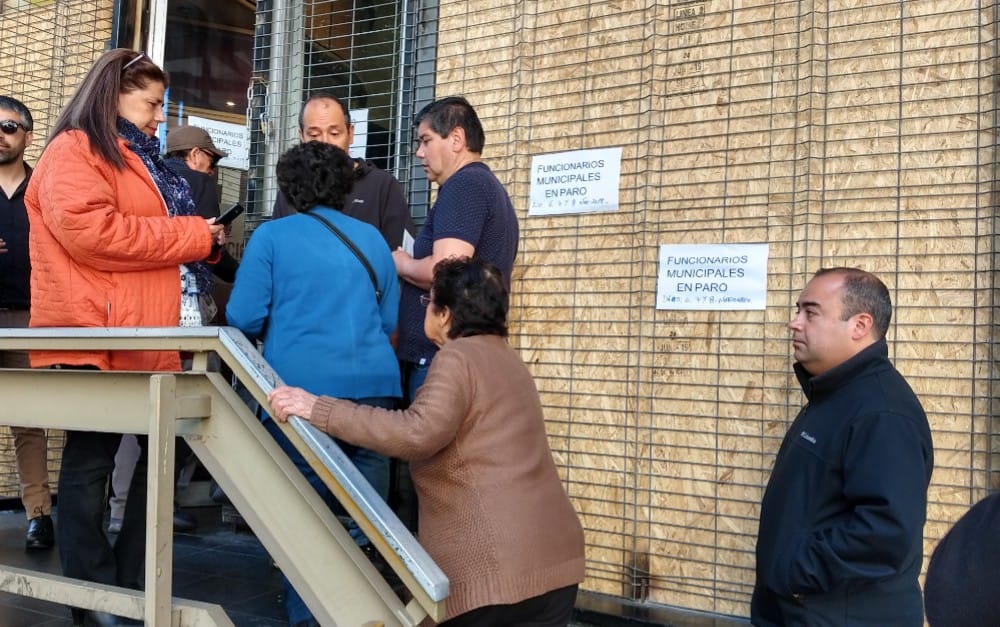 Nuevo paro en Concepción: Funcionarios municipales se suman a movilización