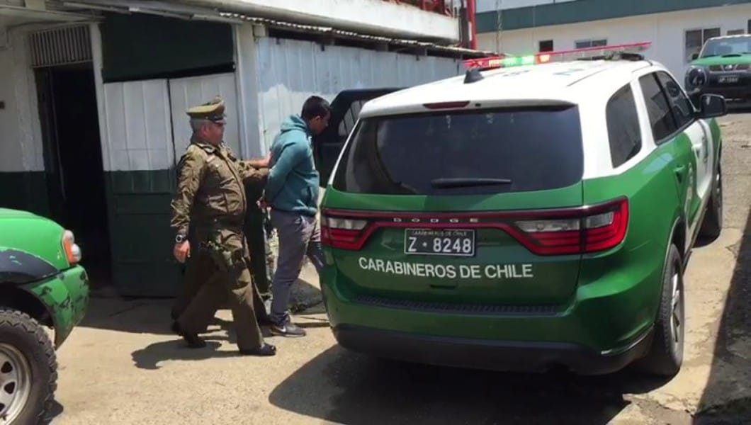 Detienen a hombre acusado de secuestro y violación de una joven de 19 años en Lebu