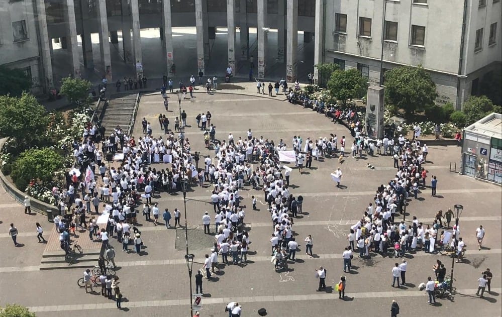 Con polémica terminó acto por la paz en el centro de Concepción