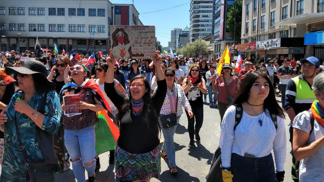 Sector Público protagoniza una nueva marcha en Concepción