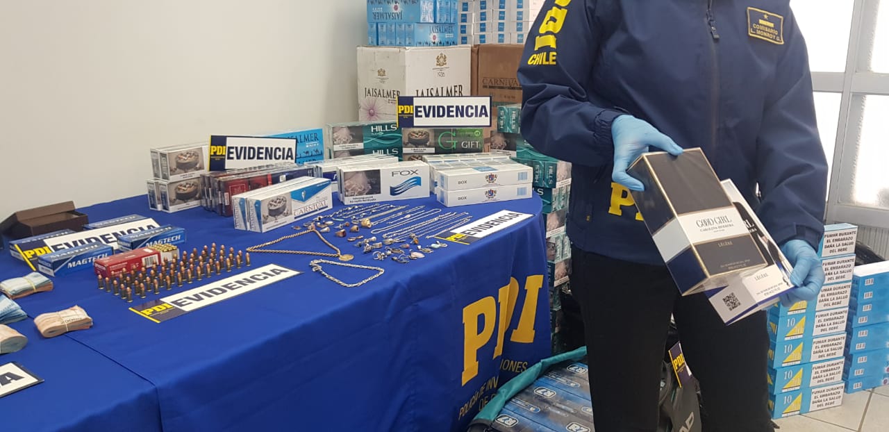 Incautan más de 380 municiones 9mm a sujeto detenido por saqueo en Talcahuano