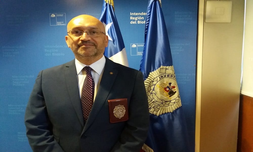 Cambio de mando: Asumió el nuevo jefe regional de la PDI en el Biobío