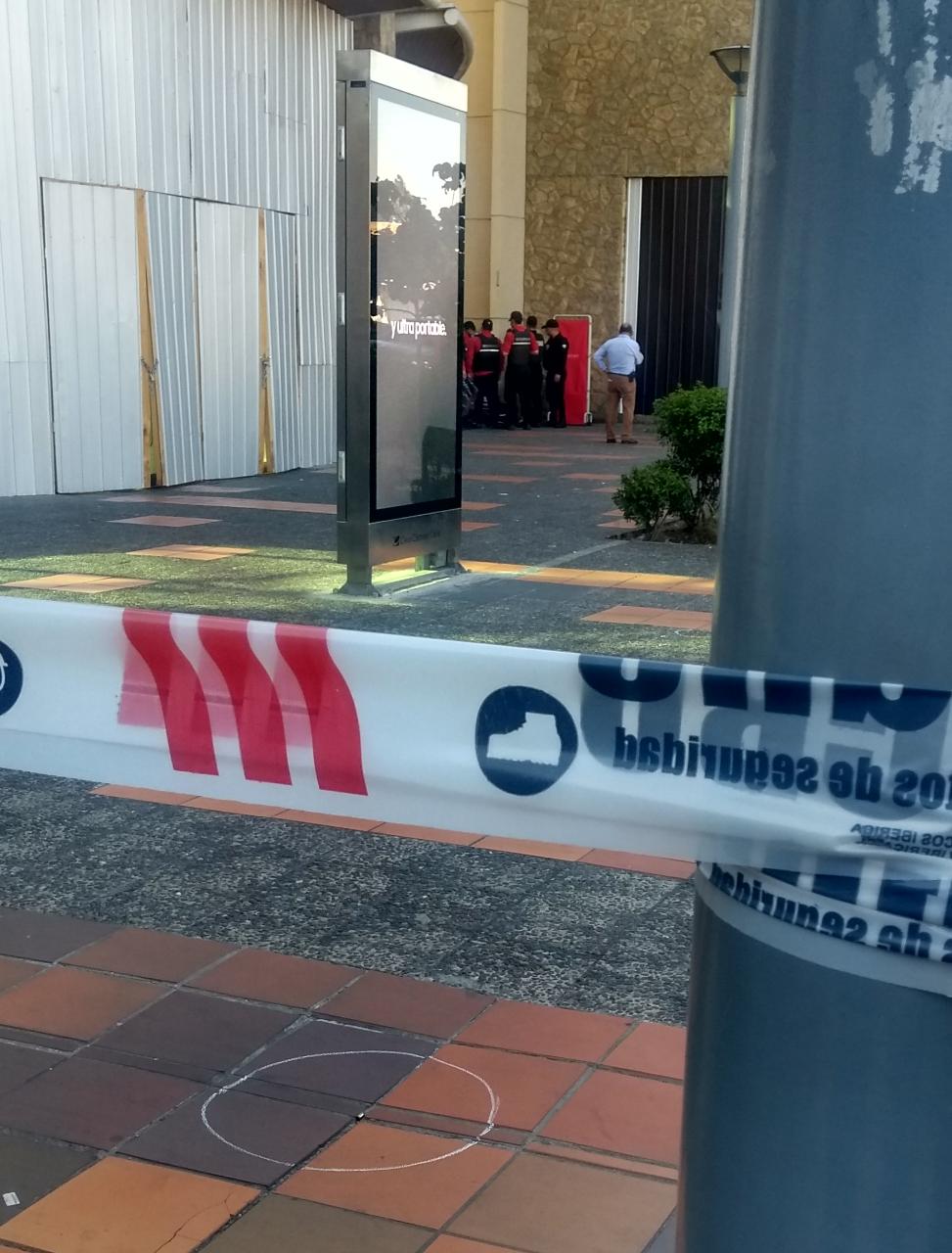Un lesionado por disparos en Mall Plaza El Trébol