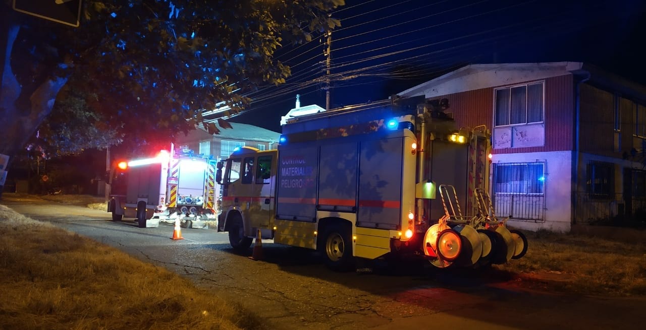 Misterioso olor alerta a vecinos de Lorenzo Arenas y activa operativo de Bomberos en Concepción