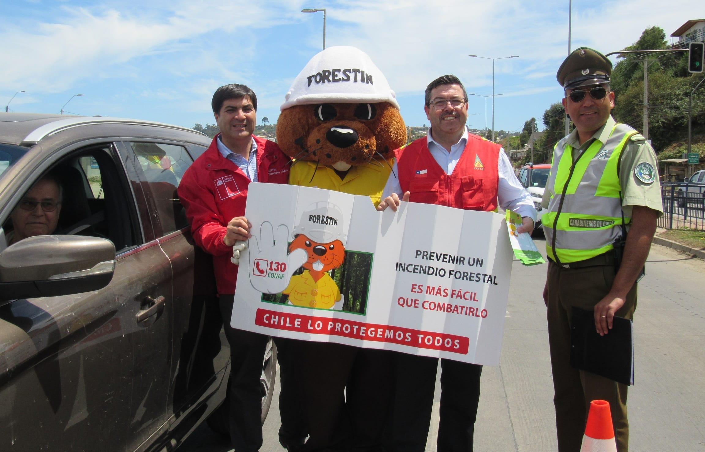 En Tomé reforzaron a la prevención de incendios forestales para fiestas de fin de año