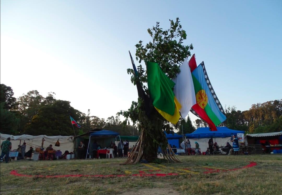 Comunidades mapuches restituyeron Rehue en Parque Laguna Grande