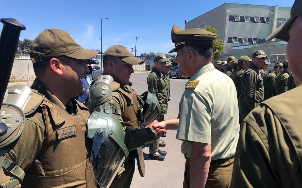 Carabineros Concepción patrullará entonando himno institucional igual que en Valparaíso