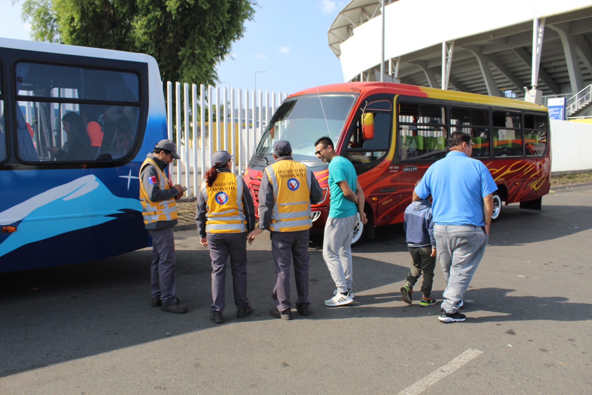 Más de 20 buses fueron infraccionados por festividad de San Sebastián en Yumbel