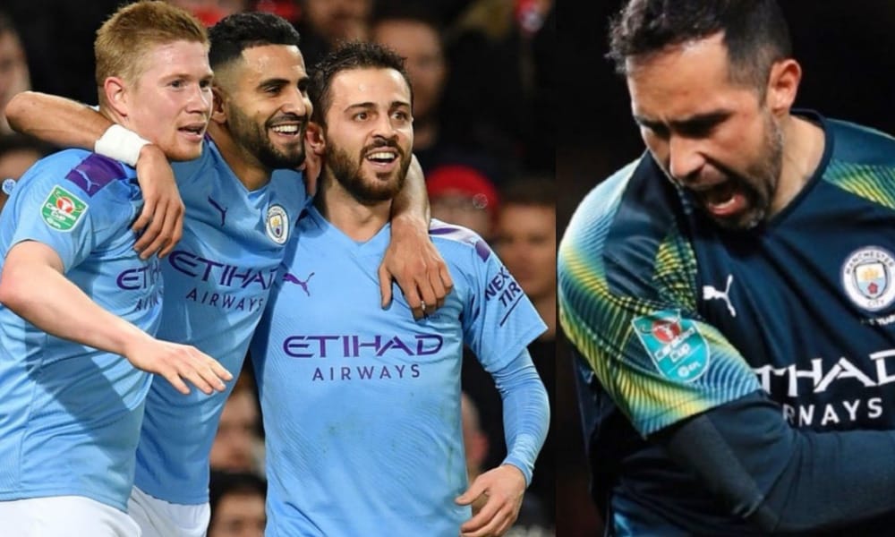 Con modelos italianas y sin sus esposas: Así fue la fiesta del Manchester City