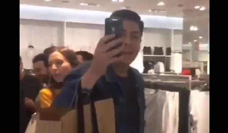 Aparece el video que desmiente la versión de Camila Flores tras ser expulsada de tienda