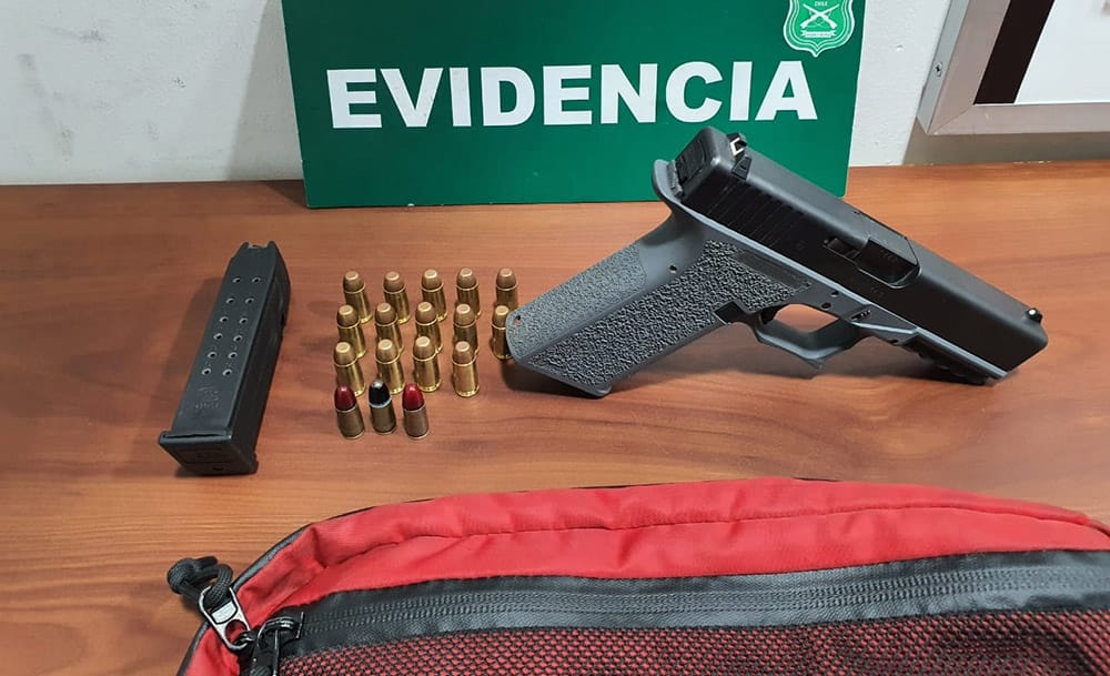 Portaba un arma de fuego: Carabineros Concepción detuvo a sujeto con amplio prontuario delictivo