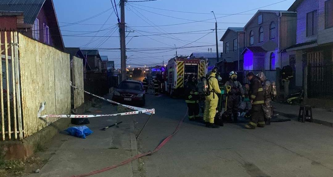 14 personas resultaron afectadas por sustancia peligrosa en Talcahuano