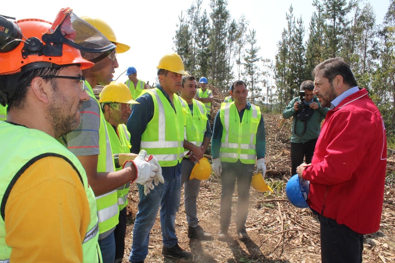 Internos de la Cárcel de Yumbel se preparan como estroberos forestales