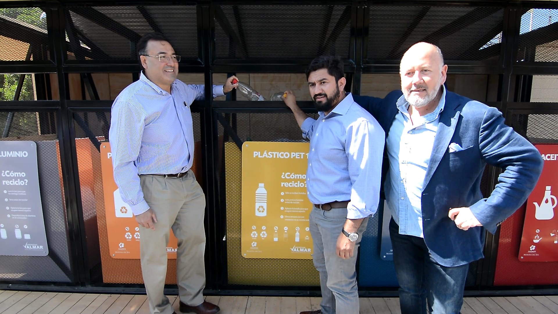 Inauguran nuevo punto limpio en Brisas del Sol en Talcahuano