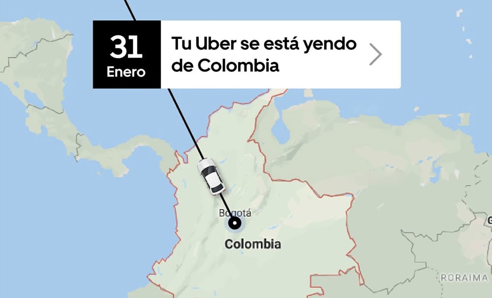 Uber pierde la batalla: Taxistas lograron sacarlo de Colombia