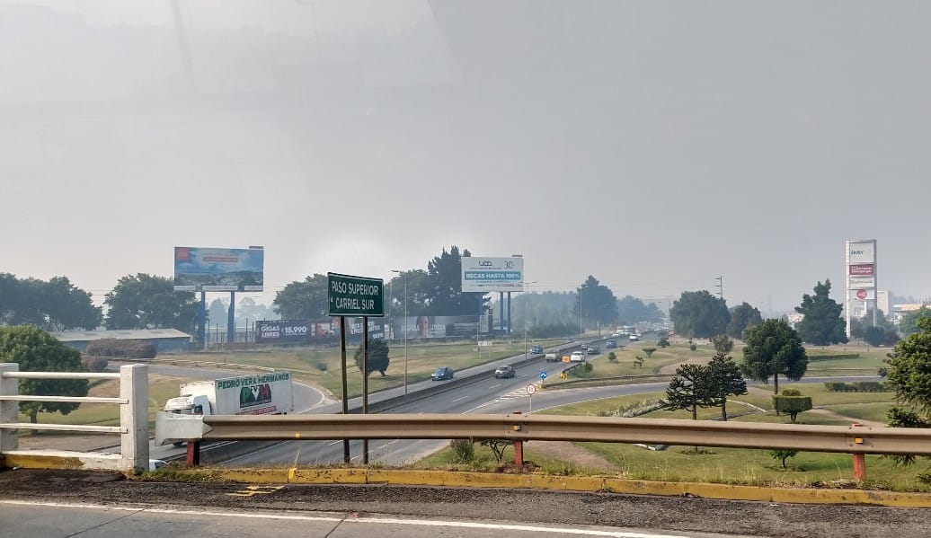 Gran Concepción amanece bajo una densa capa de humo
