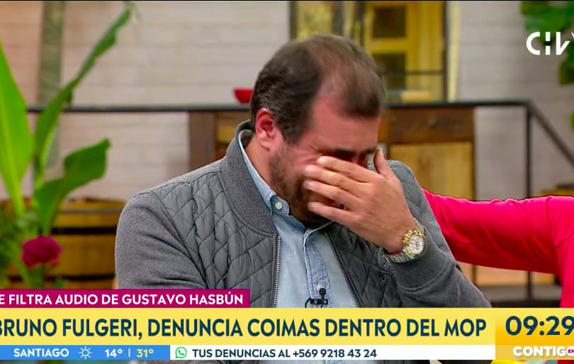 “Perdí mi casa”: Empresario que denunció a Hasbún por coimas se quebró en matinal de CHV
