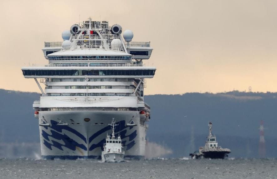Matrimonio chileno está en cuarentena por pasajero con coronavirus a bordo de crucero 