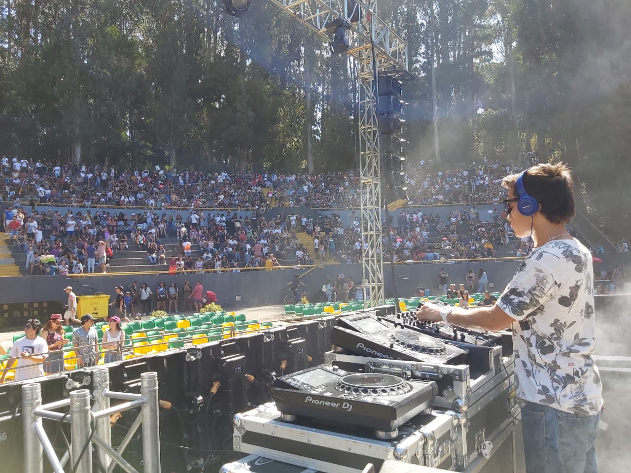 12 mil personas disfrutaron de festival de música electrónica en San Pedro de la Paz