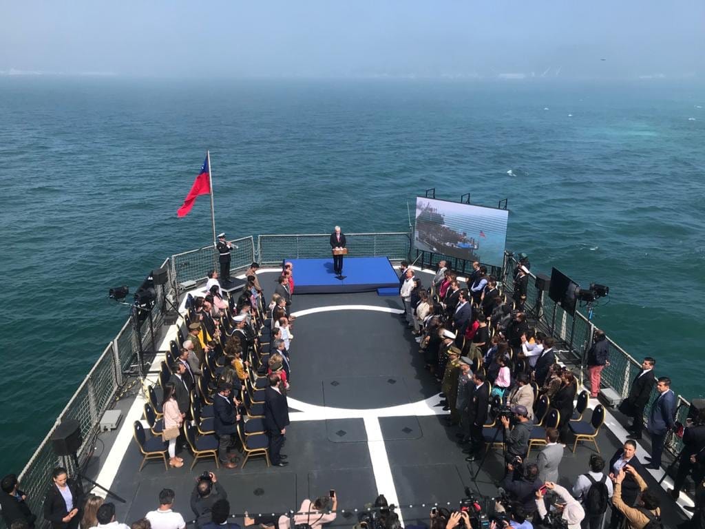 Presidente Piñera llamó a la unidad tras conmemorar los 10 años del 27F en Talcahuano