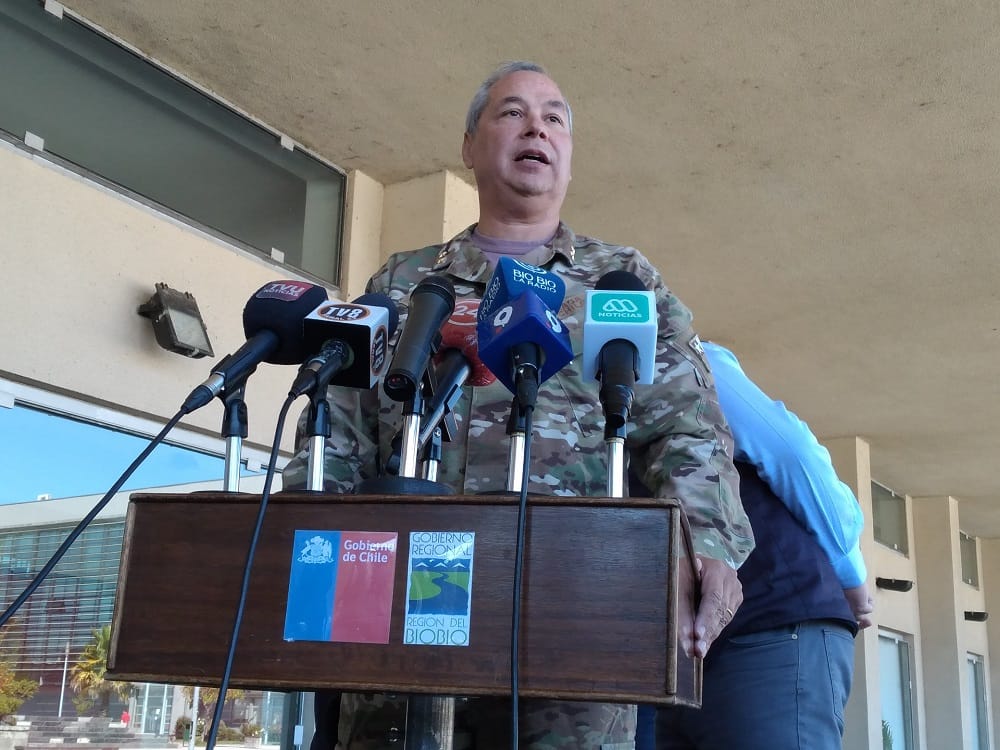 Jefe de la Defensa Nacional Biobío dice que cuarentenas locales “no son válidas”