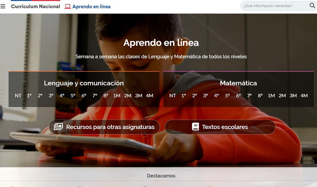 Empresas de telecomunicaciones liberan sitio Aprendo en Línea tras acuerdo con Educación