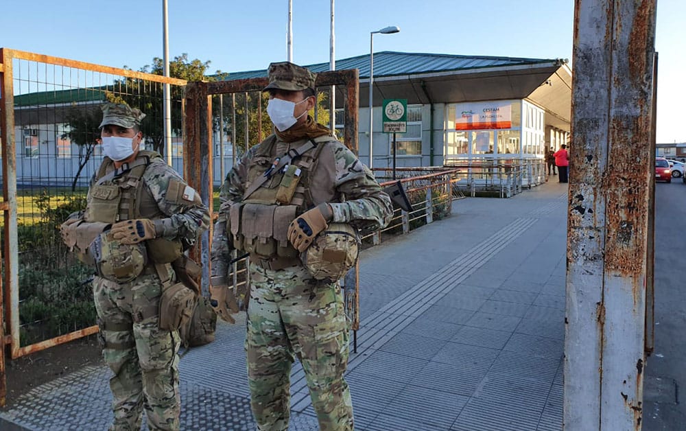 Aumentan contingente de Fuerzas Armadas en Concepción por incumplimientos al toque de queda