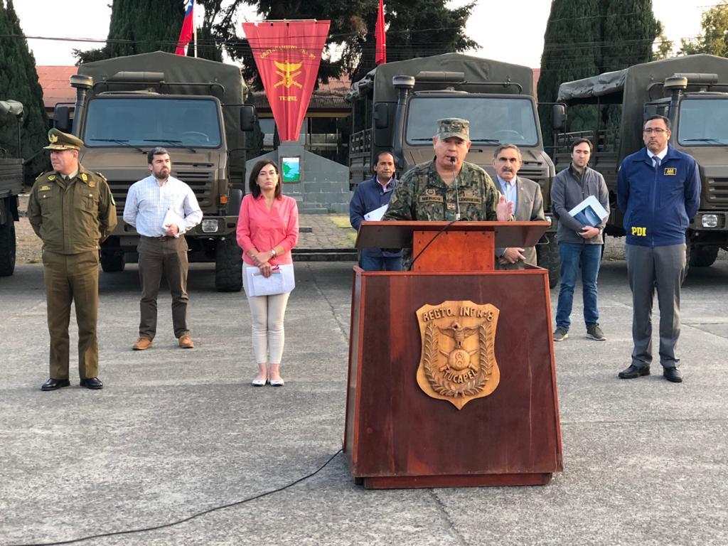 Jefe de la Defensa Nacional e Intendente de la Araucanía dieron positivo en test de Covid-19