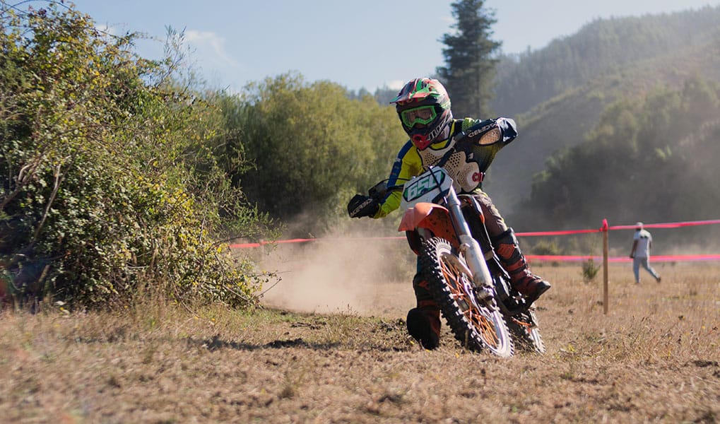 Más de 200 pilotos de motocross dieron vida al torneo Zona Sur en Chiguayante