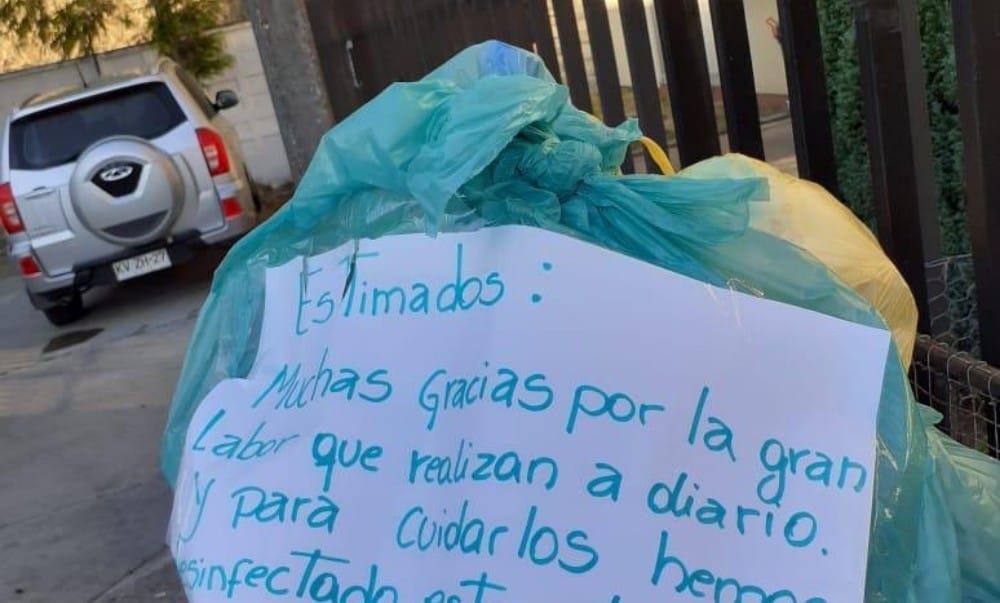 Noble gesto de vecino fue reconocido por el Alcalde de Talcahuano en medio de la emergencia por coronavirus