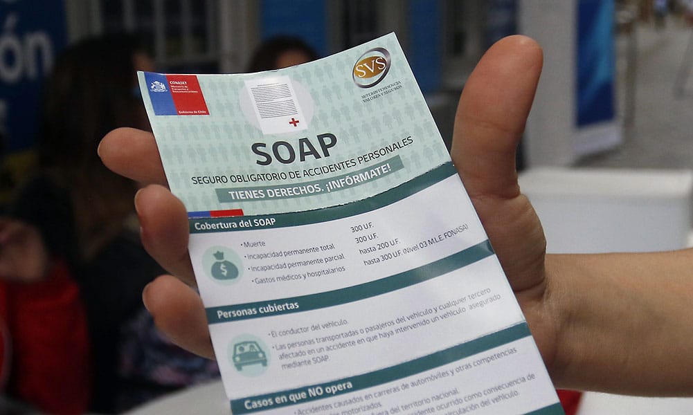 Aseguradores advierten que pago del SOAP “vence hoy 31 de marzo impostergablemente”