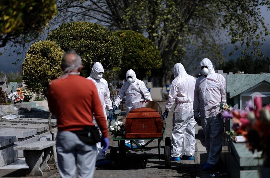 Así fue el funeral del primer fallecido por coronavirus en Concepción